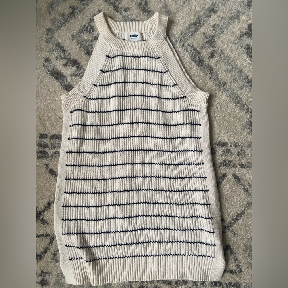 Old Navy Halter Style Striped Tank